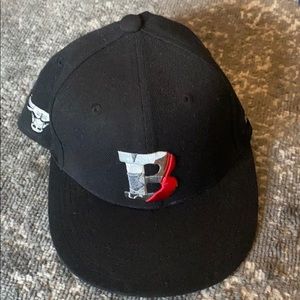 Chicago Bulls Black Snapback